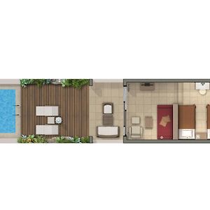 Bungalow mit Strandblick